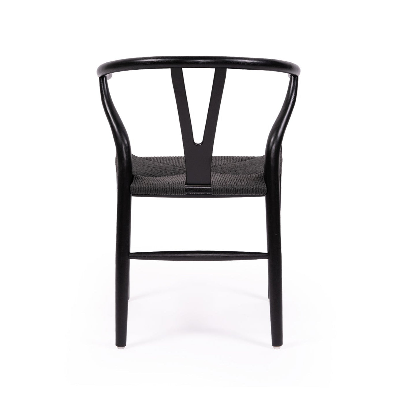 Willow Designer Revere Natural Oak Chair - Black on Black