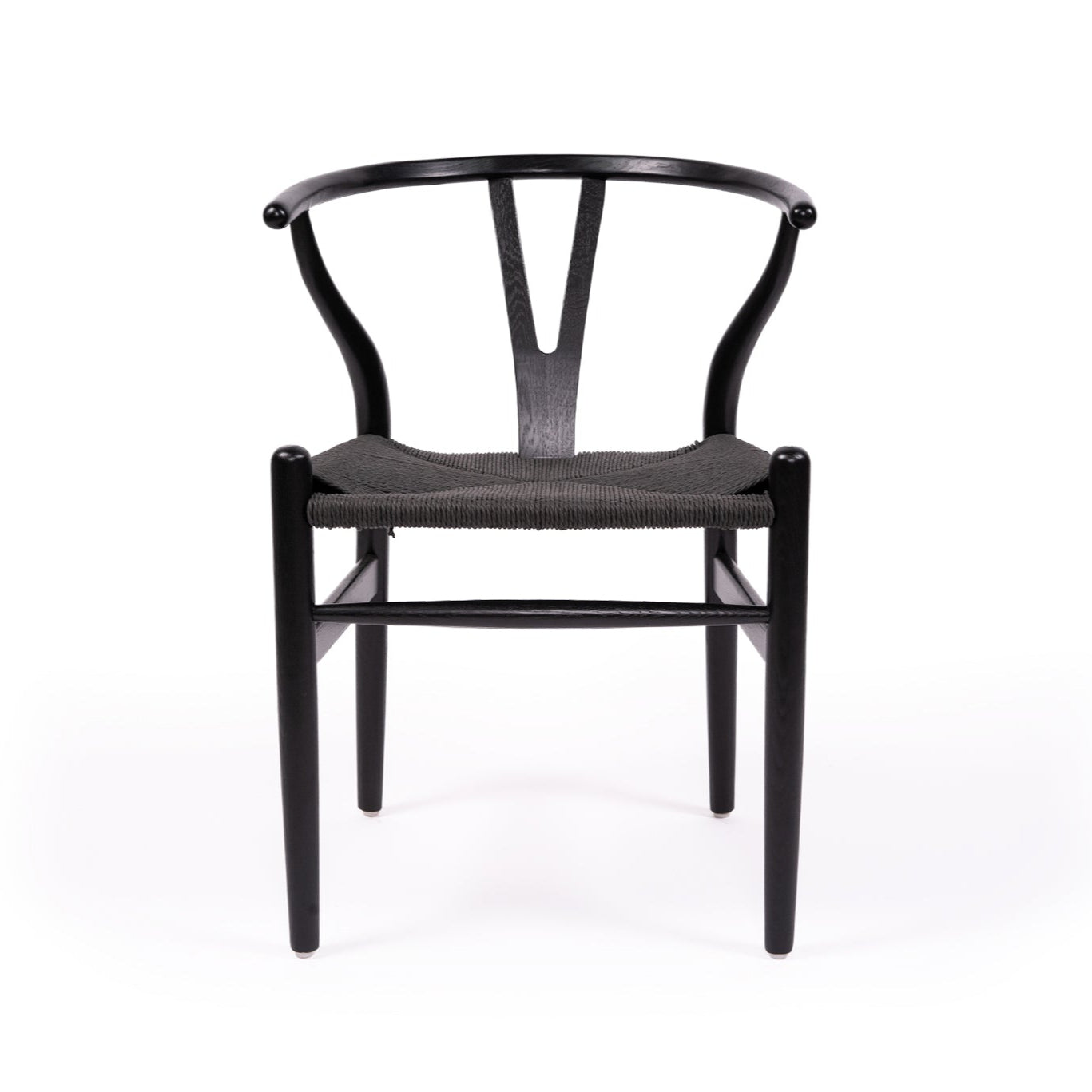 Willow Designer Revere Natural Oak Chair - Black on Black