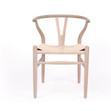Willow Designer Revere Natural Oak Chair - White Coastal Oak