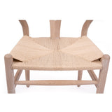 Willow Designer Revere Natural Oak Chair - White Coastal Oak