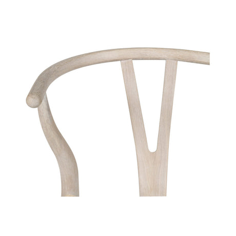 Willow Oak Counter Stool - White Coastal Oak - 0.95m