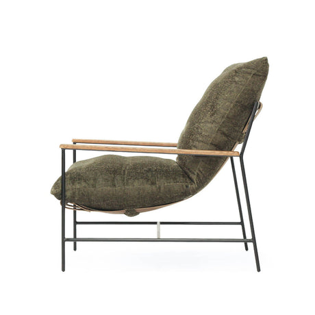 Winston Steel frame  Armchair – Forest