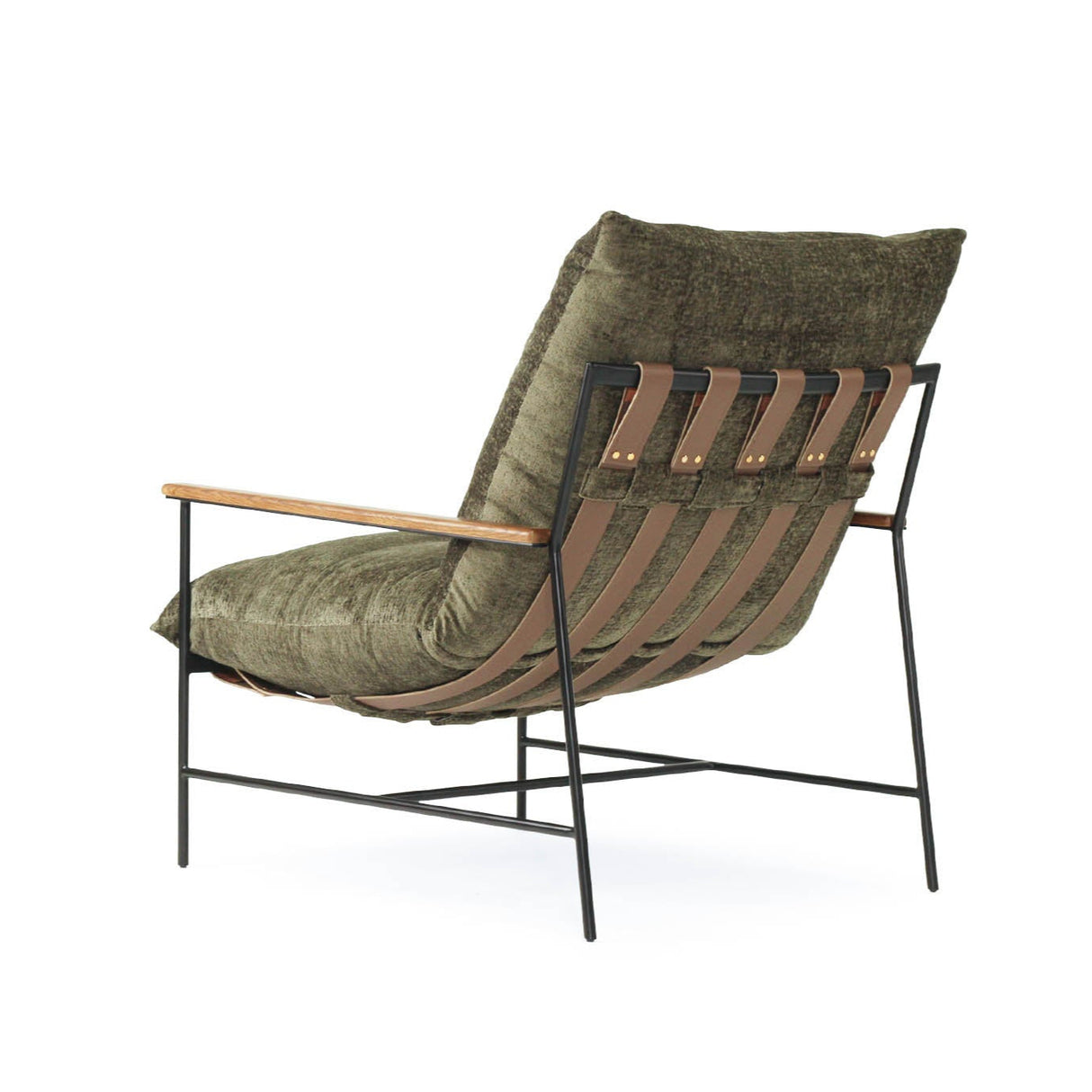 Winston Steel frame  Armchair – Forest