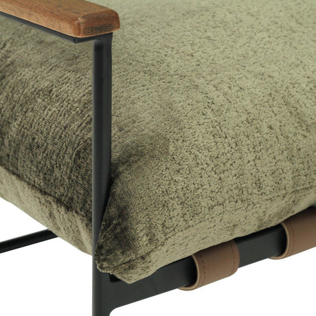 Winston Steel frame  Armchair – Forest