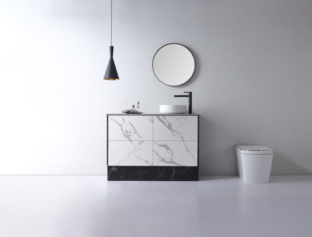 Aulic DOVE Ceramic White Basin (Round: 360x360x120)
