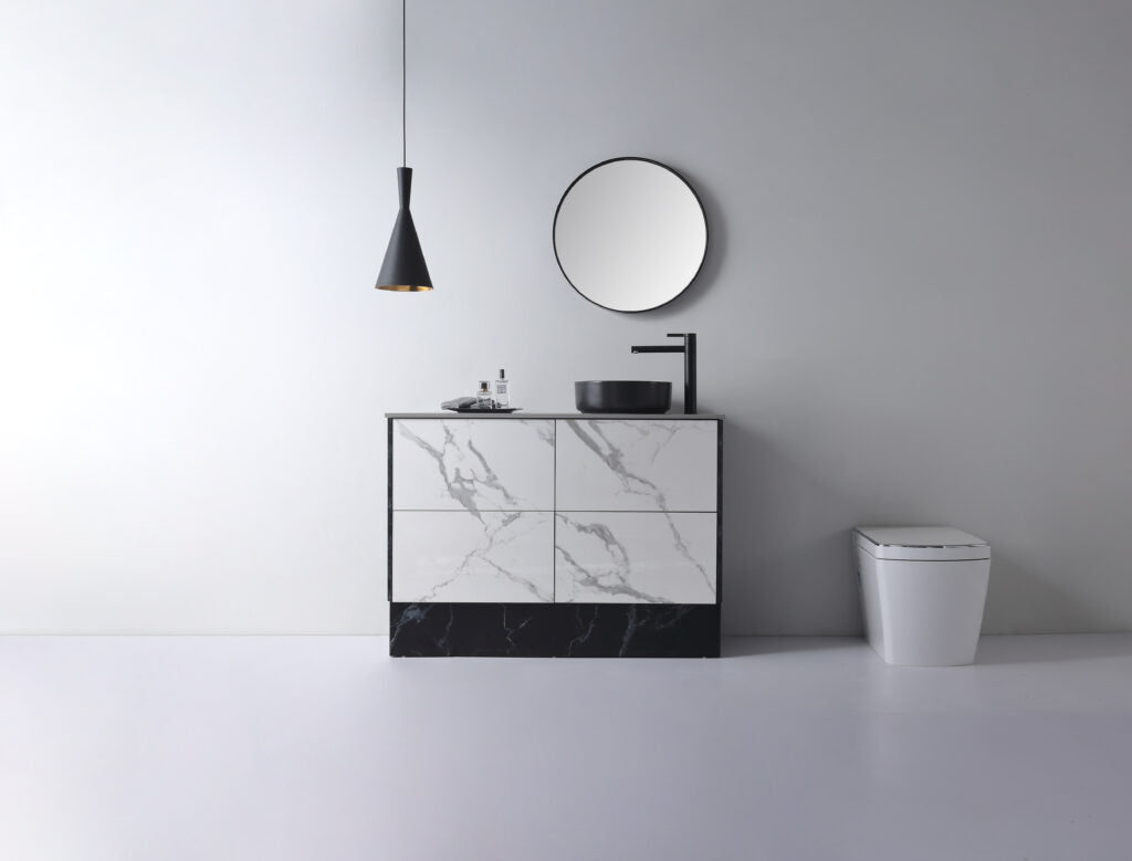 Aulic DOVE Ceramic White Basin (Round: 360x360x120)