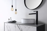 Aulic DOVE Black&White Ceramic Basin (Round: 360x360x120)
