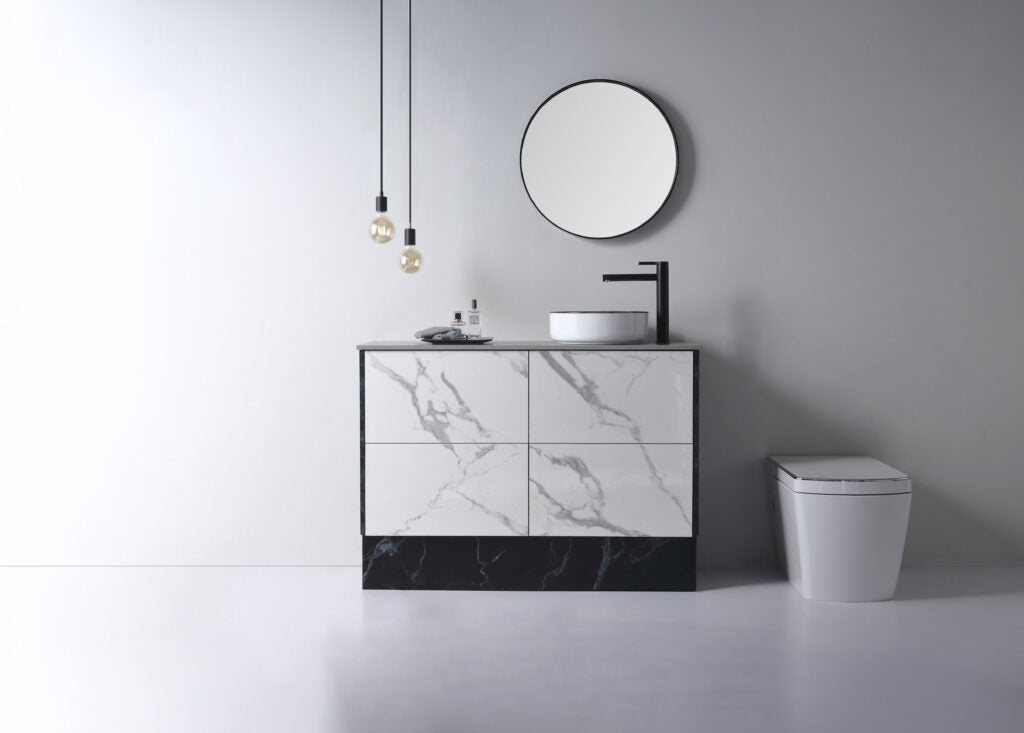 Aulic DOVE Ceramic White Basin (Round: 360x360x120)
