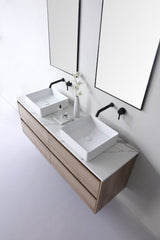Aulic MACLEOD White Ceramic Basin (Square: 360x360x120)