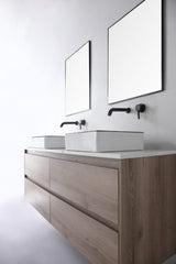 Aulic MACLEOD Black&White Ceramic Basin (Square: 360x360x120)