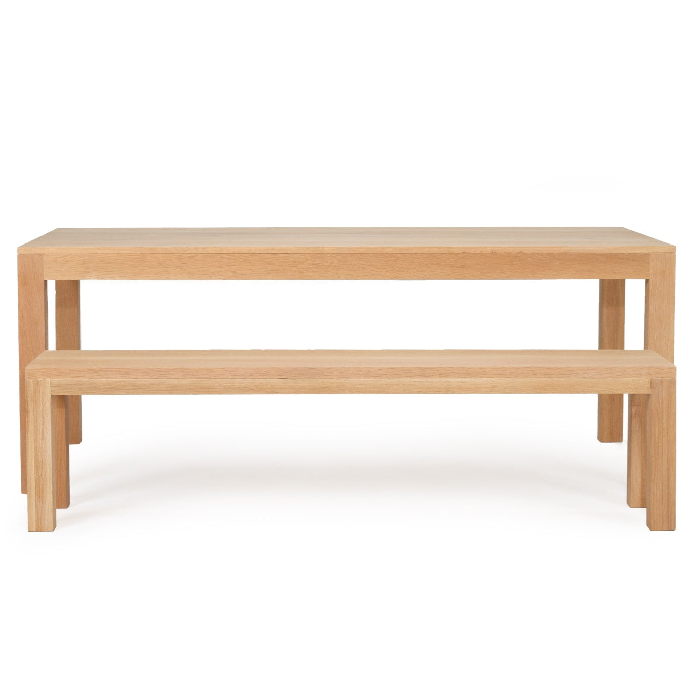 Xander American Oak  Dining Table - 2.4m