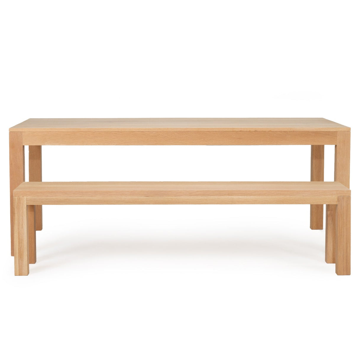 Xander American Oak  Dining Table - 2.4m