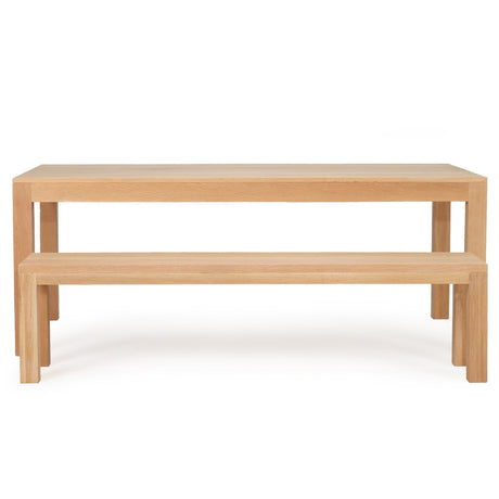 Xander American Oak  Dining Table - 2.4m
