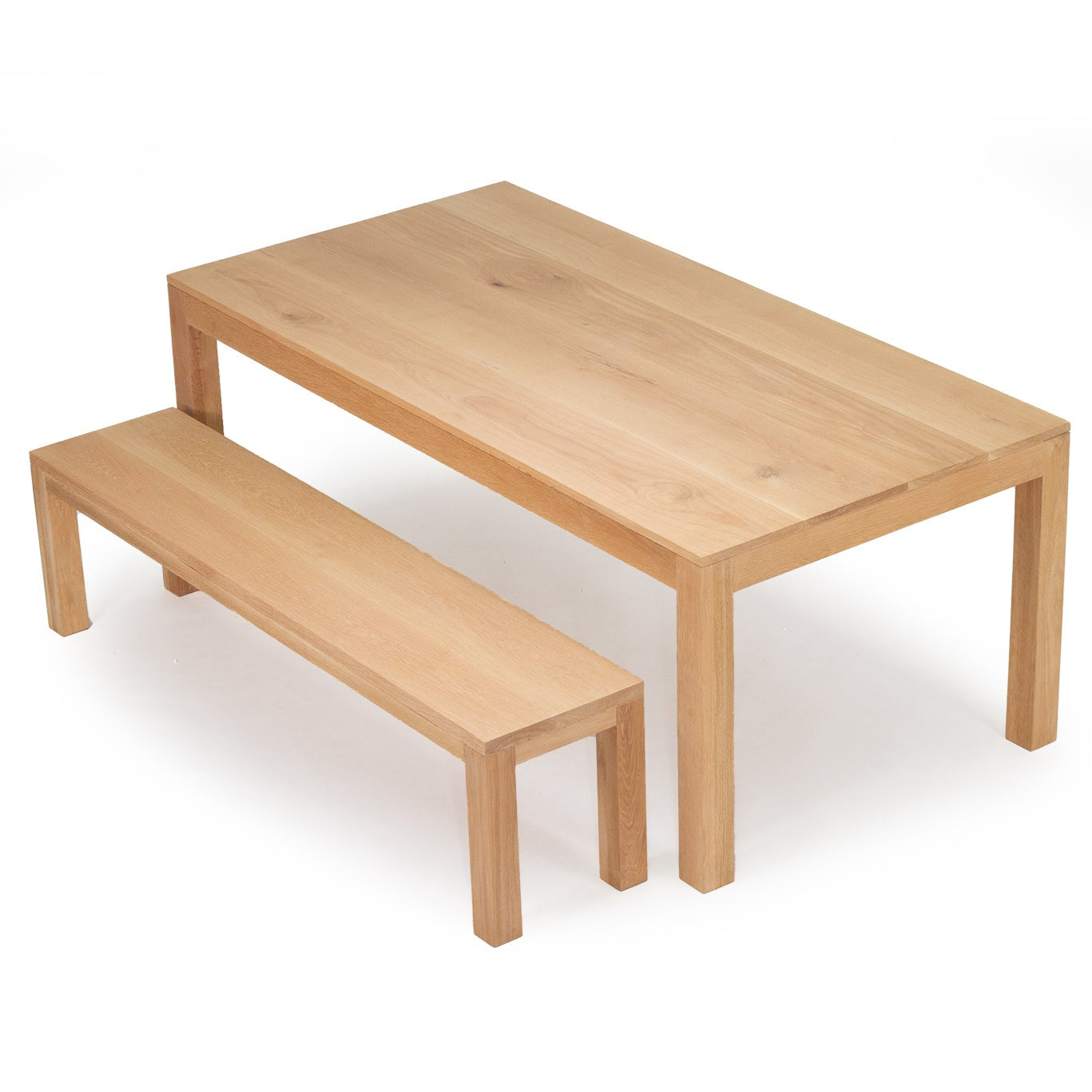 Xander American Oak  Dining Table - 2.4m