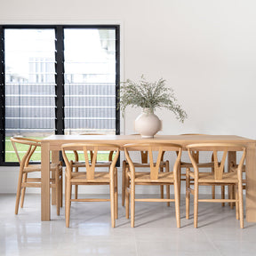 Xander American Oak  Dining Table - 2.8m