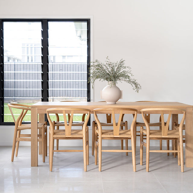 Xander American Oak  Dining Table - 2.8m