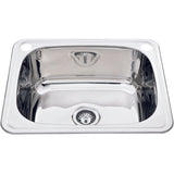 Eden Laundry Sink 555(600) x 455(500)mm (Chrome)