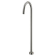 Yale Round Floor-mounted Bath Spout - Brushed Nickel