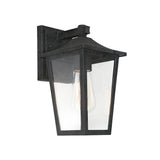 York 1 Light Wall Light Old Bronze IP43