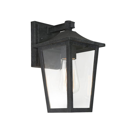 York 1 Light Wall Light Old Bronze IP43