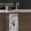 Puretec Z1 Brushed Nickel Tripla Elite 3 Way Kitchen Mixer Tap & Water Filter Package