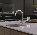 Puretec Z1 Brushed Nickel Tripla Elite 3 Way Kitchen Mixer Tap & Water Filter Package-2