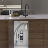 Puretec Z1  Matt Black Tripla Elite 3-Way Kitchen Mixer Tap & Water Filter Package