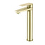 ZEVIO Tall Basin Mixer - Brushed Gold