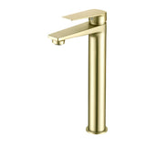 ZEVIO Tall Basin Mixer - Brushed Gold