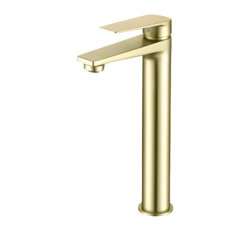 ZEVIO Tall Basin Mixer - Brushed Gold