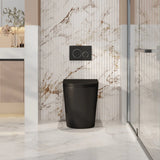Berlin99 Wall-Faced Floor Toilet Pan (Matte Black)