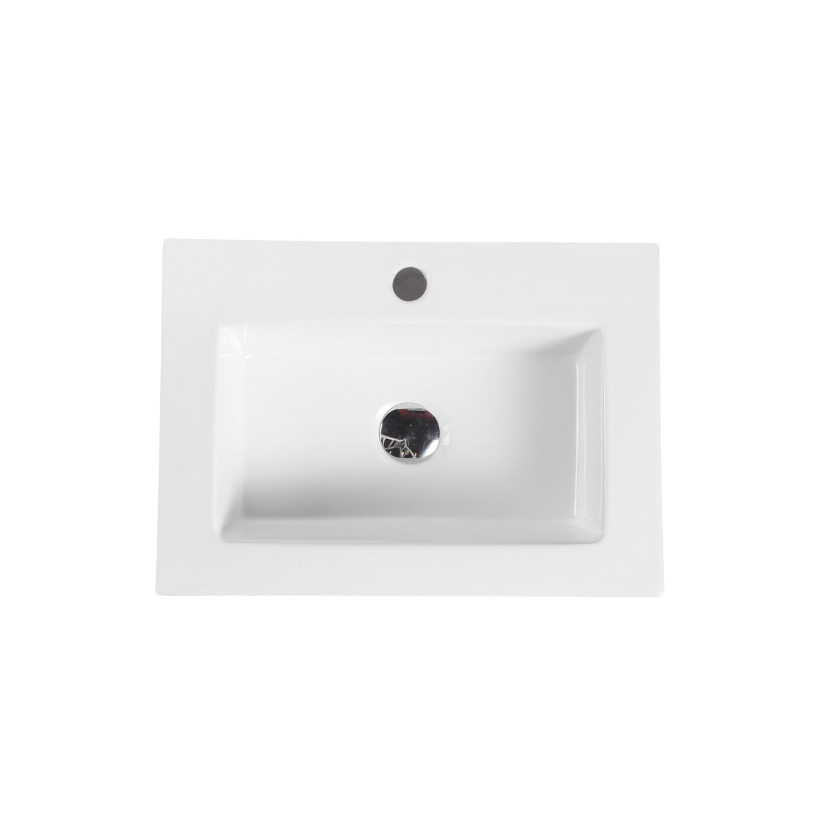 ZENTO 51 Freestanding Rectangular Pedestal Basin (510x450x850mm)