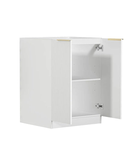 BURLEIGH White Laundry Base Cabinet