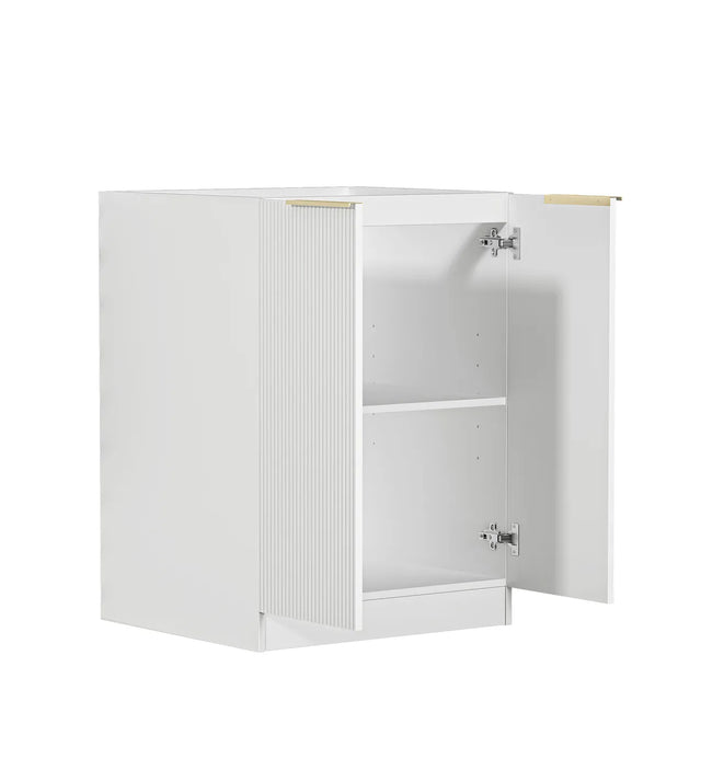 BURLEIGH White Laundry Base Cabinet