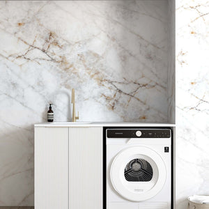 Burleigh White Laundry Cabinet