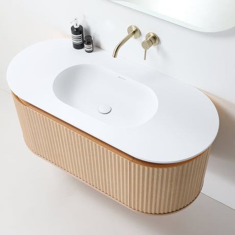 ZURE_SAINOS_Wall_Hung_Curve_Vanity_Natural_Oak 5