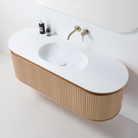 ZURE_SAINOS_Wall_Hung_Curve_Vanity_Natural_Oak 6