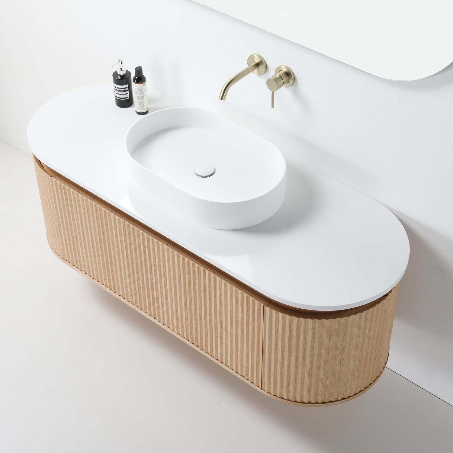 ZURE_SAINOS_Wall_Hung_Curve_Vanity_Natural_Oak 8