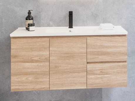 Timberline FLORIDA ENSUITE Single Bowl Wall Hung Vanity (All Size)