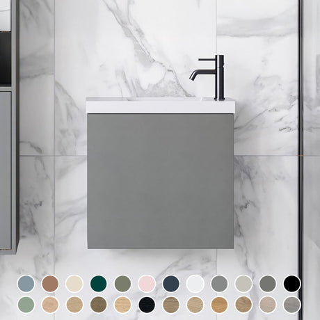 ZURE_Timberline_OLLIE_Single_Bowl_Wall_Hung_Vanity_Grey_Satin