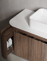 ZURE Walnut Waverton vanity 