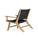 Zane Accent Arm Chair – Black (Close Weave) - 0.72m