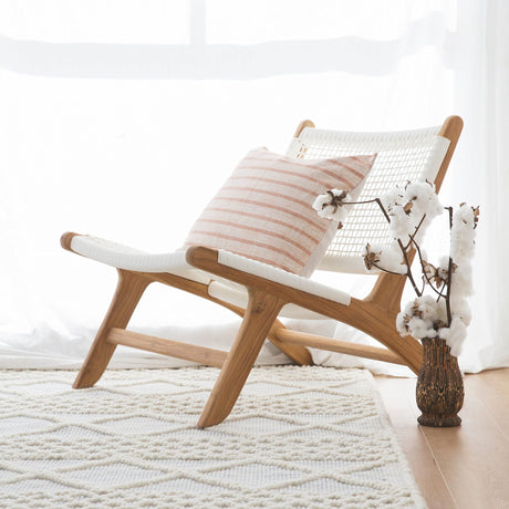 Zane Accent Chair – White