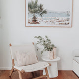 Zane Accent Chair – White