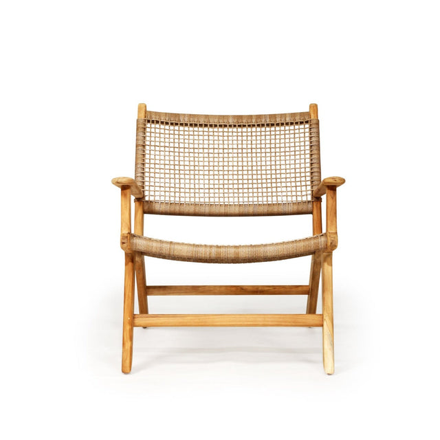 Zane Accent Teak Arm Chair – Washed Grey