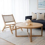 Zane Accent Teak Chair – Washed Grey