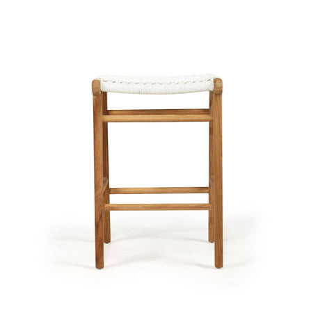 Zane Backless Counter Stool 0.66m – Whitley (Close Weave)