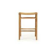 Zane Backless Counter Stool 0.68m – Sand (Close Weave)