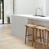 Zane Backless Counter Stool 0.68m – Sand (Close Weave)