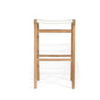 Zane Backless Teak Bar Stool - Whitley - 0.78m